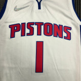 Men's Allen Iverson White Team Jersey - 75th Anniversary Edition