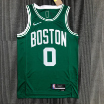 Men's Jayson Tatum Green Team Jersey - 75th Anniversary Edition