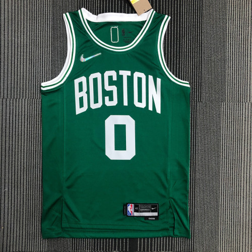 Men's Jayson Tatum Green Team Jersey - 75th Anniversary Edition