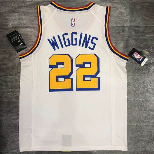 Andrew Wiggins Men's White Player Jersey - San Francisco Classic Edition