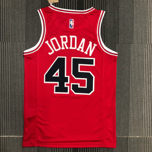 Men's Michael Jordan Red Team Jersey - 75th Anniversary Edition
