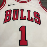Derrick Rose Men's White Player Jersey - Classic Edition