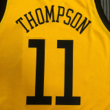 Men's Klay Thompson V-neck Yellow Player Jersey - Statement Edition