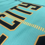 Men's LaMelo Ball Mint Green 2020-21 Swingman Player Jersey - City Edition