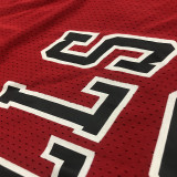 Scottie Pippen Men's Red Player Jersey - Throwback Edition