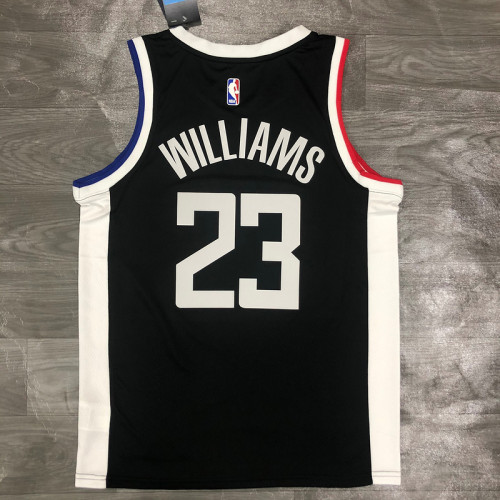 Men's Lou Williams 2020-21 Black Swingman Player Jersey – City Edition