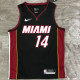 Men's Tyler Herro 2020-21 Black Swingman Player Jersey - Icon Edition