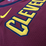 Men's J.R.Smith Maroon Swingman Player Jersey - Icon Edition