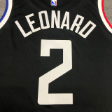 Men's Kawhi Leonard 2020-21 Black Swingman Player Jersey – City Edition