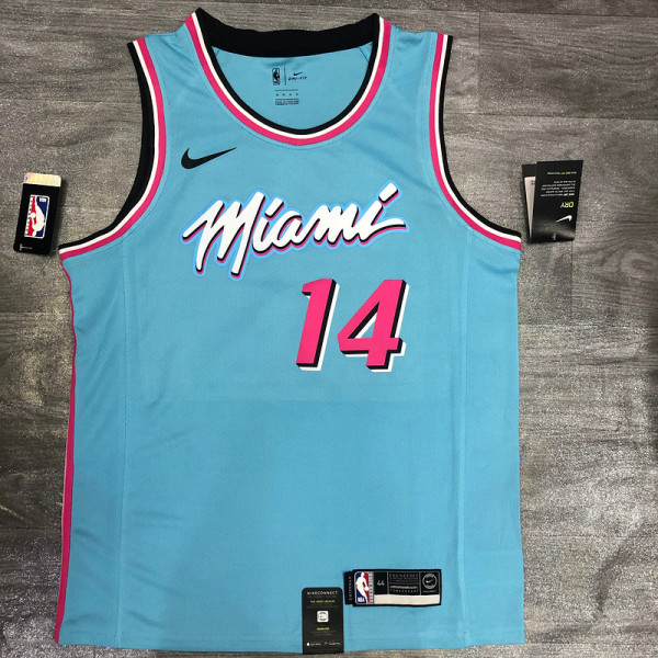 Tyler Herro Men's Blue Player Jersey - Retro Classic Edition