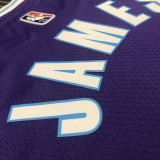 Men's LeBron James Purple Team Jersey - 75th Anniversary City Edition