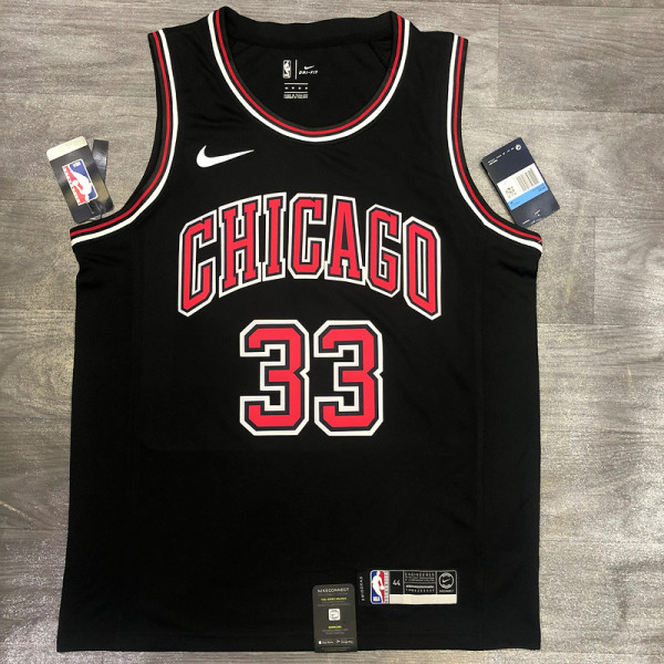 Scottie Pippen Men's Black Player Jersey - Classic Edition