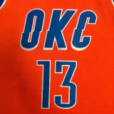 Paul George Men's Orange Swingman Team Jersey - Statement Edition
