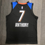 Men's Carmelo Anthony Black Team Jersey - City Edition