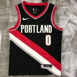 Men's Damian Lillard Black 2020-21 Swingman Player Jersey – Icon Edition
