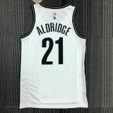 Men's LaMarcus Aldridge White Team Jersey - 75th Anniversary Edition