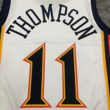 Men's Klay Thompson White Swingman Throwback Jersey - Retro Classics Edition