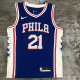 Men's Joel Embiid Royal 2020-21 Swingman Player Jersey - Icon Edition