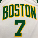 Men's Jaylen Brown White Player Jersey - City Edition