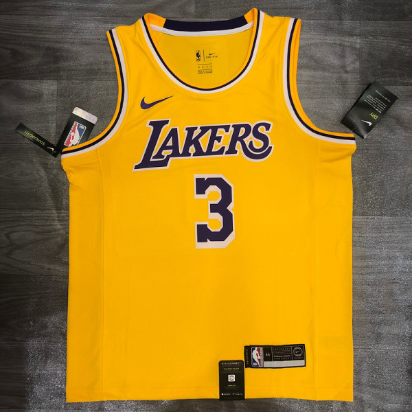 Anthony Davis Men's Yellow Player Jersey - Retro Classic Edition