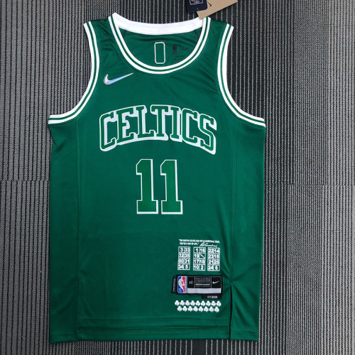 Men's Kyrie Irving Green Team Jersey - 75th Anniversary City Edition
