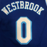 Men's Russell Westbrook 2021 Blue Player Jersey - Classic Edition