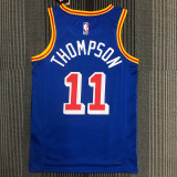 Men's Klay Thompson Blue Team Jersey - 75th Anniversary Classics Edition