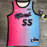 Men's Duncan Robinson 2020-21 Pink Swingman Player Jersey – City Edition