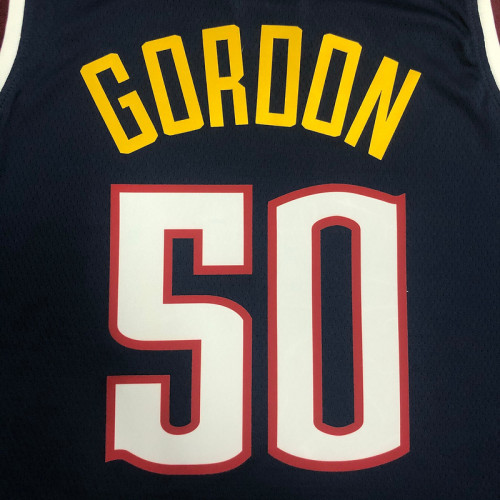 Men's Aaron Gordon Black Swingman Player Jersey – Icon Edition