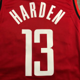 James Harden Men's Red Swingman Team Jersey - Icon Edition