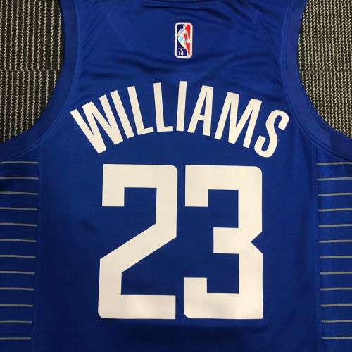 Men's Lou Williams Blue Team Jersey - 75th Anniversary Edition