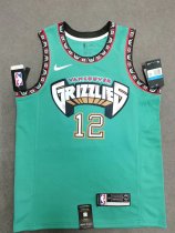 Ja Morant Green Men's Player Jersey