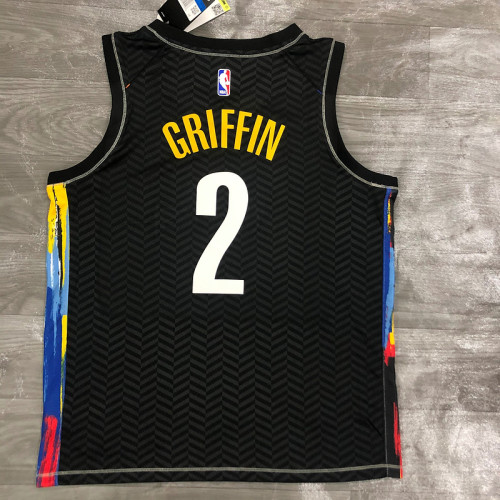 Men's Blake Griffin 2020-21 Black Swingman Player Jersey – City Edition