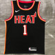 Men's Chris Bosh Black Classics Swingman Player Jersey