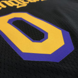 Men's Kyle Kuzma 2020-21 Black Swingman Player Jersey - Noche Latina