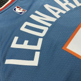 Kawhi Leonard Men's Blue Swingman Team Jersey  - City Edition