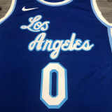 Kyle Kuzma Men's Blue Player Jersey - Retro Classic Edition