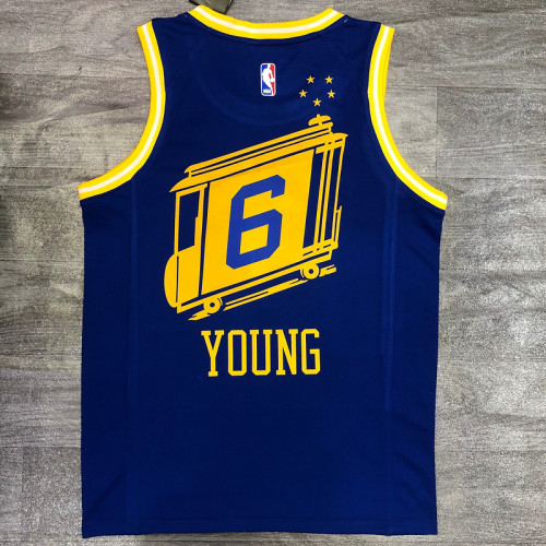 Nick Young Men's Blue Player Jersey - Classic Edition