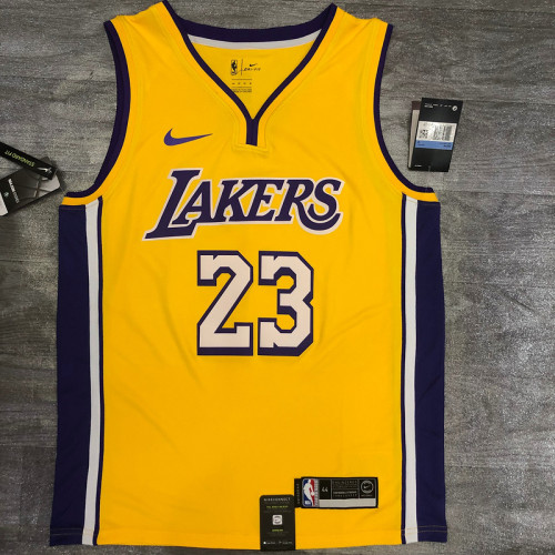 LeBron James Men's Yellow Player Jersey - Retro Classic Edition