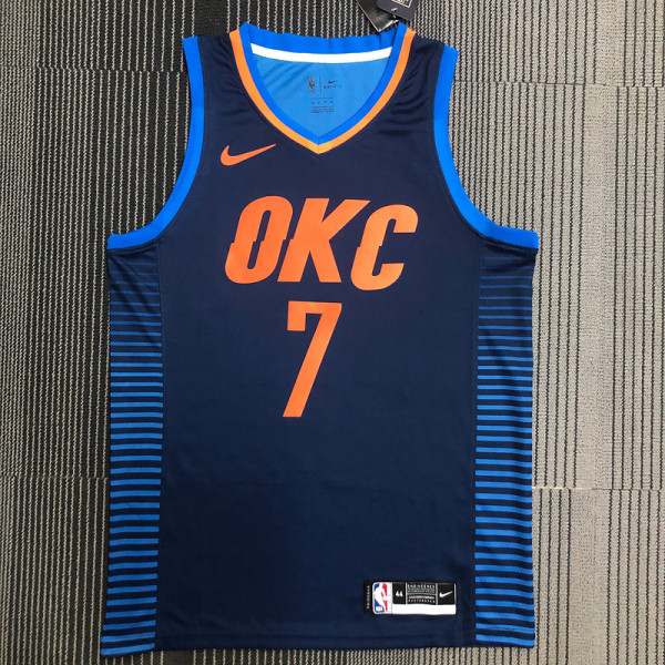 Carmelo Anthony Men's Navy Swingman Team Jersey - Statement Edition