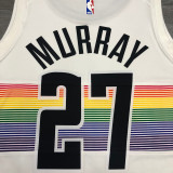 Jamal Murray White Men's Player Jersey-Retro Classic Edition