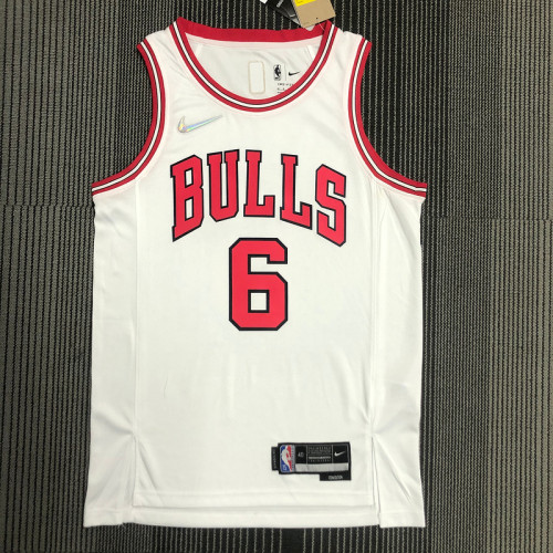 Men's Alex Caruso White Team Jersey - 75th Anniversary Edition