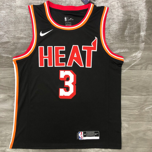 Men's Dwyane Wade Black Classics Swingman Player Jersey