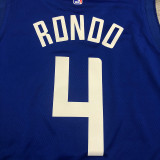 Men's Rajon Rondo Royal 2020-21 Swingman Player Jersey - Icon Edition