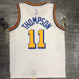 Klay Thompson Men's White Player Jersey - San Francisco Classic Edition