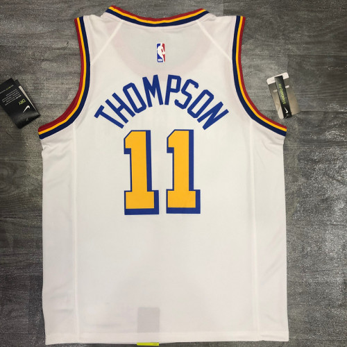 Klay Thompson Men's White Player Jersey - San Francisco Classic Edition