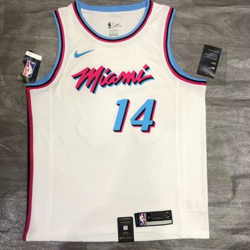 Tyler Herro White Men's Player Jersey