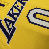 Kyle Kuzma Men's Yellow Player Jersey - Retro Classic Edition