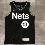 Men's James Harden Black 2020-21 Swingman Player Jersey – Earned Edition