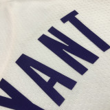 Men's Kobe Bryant White Team Jersey - 75th Anniversary Edition